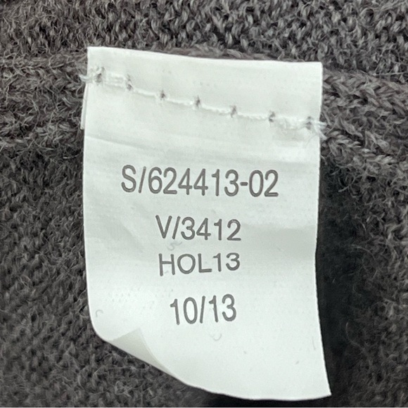 Banana Republic Factory L 100% Merino Wool Argyle V Neck Sweater Y2K - Picture 8 of 9